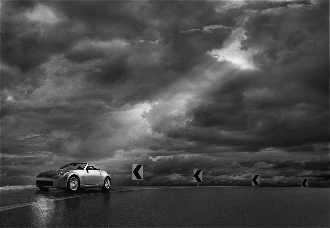 Agency: TBWA/Chiat/Day, L.A.  Client: Nissan   Photographer: Andrew Douglas
